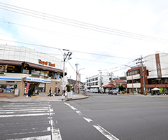 北山駅方面からお越しのお客様